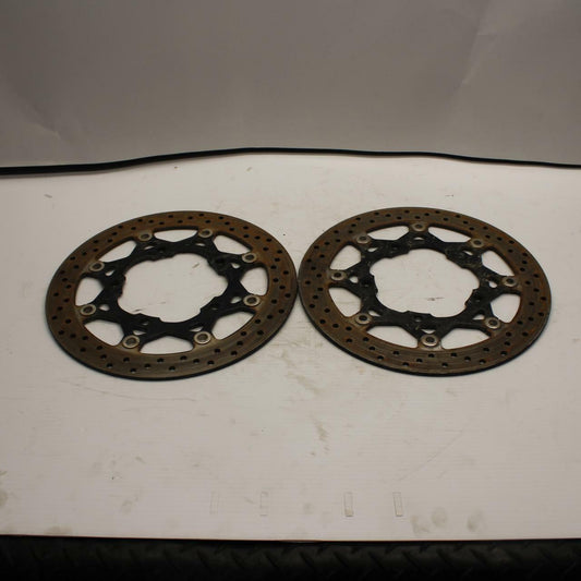 13-16 SUZUKI BANDIT 1250S ABS FRONT LEFT RIGHT BRAKE ROTORS DISCS BB238