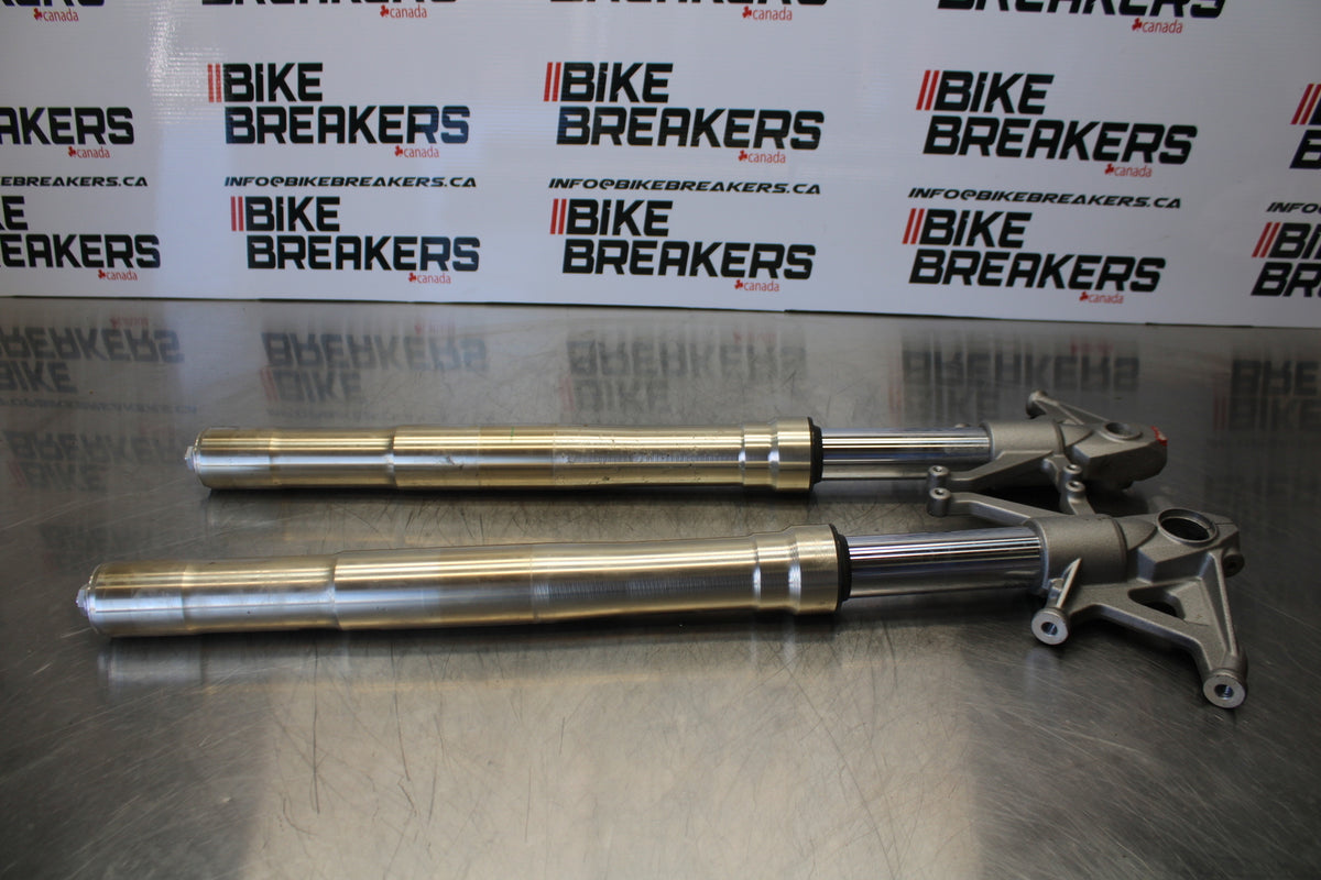 07 KAWASAKI Z1000 FRONT FORKS SHOCK SUSPENSION SET PAIR BB148