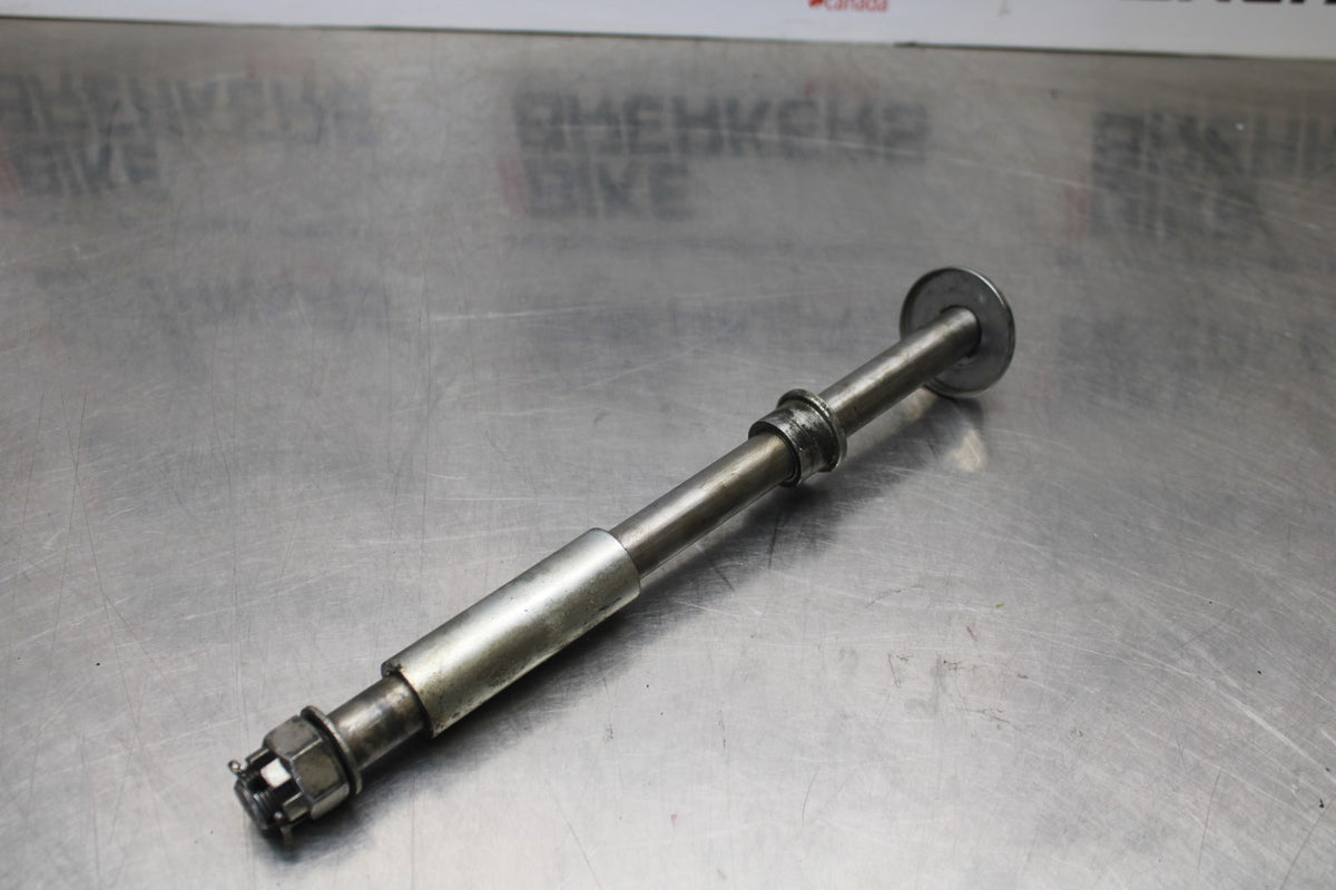 03-08 KAWASAKI VULCAN 1600 REAR AXLE BACK WHEEL RIM PIVOT BOLT AXEL BB196