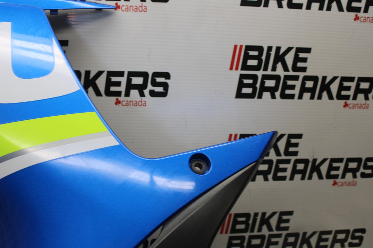 18 SUZUKI GSXR750 LEFT LOWER MID UPPER SIDE FAIRING COWL BB891