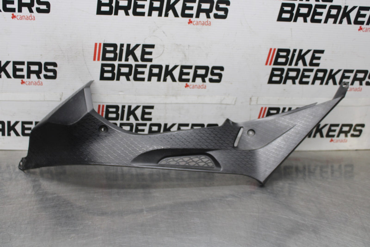 10-11 BMW S1000RR LEFT GAS TANK FUEL CELL PANEL COVER TRIM COWL  BB941