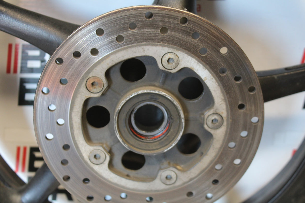 03-04 YAMAHA YZF R6 REAR WHEEL BACK RIM & ROTOR BB890