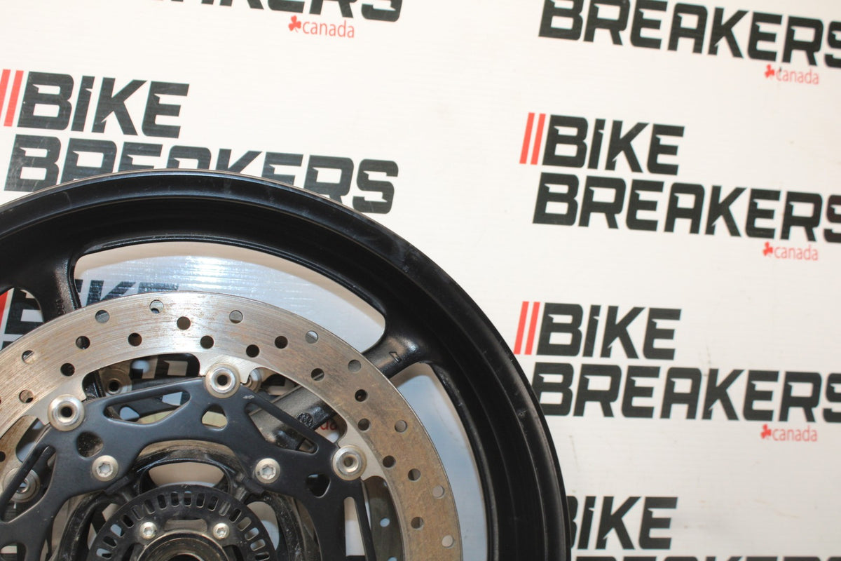 17 YAMAHA YZF R6 FRONT WHEEL FRONT RIM & ROTORS BB922