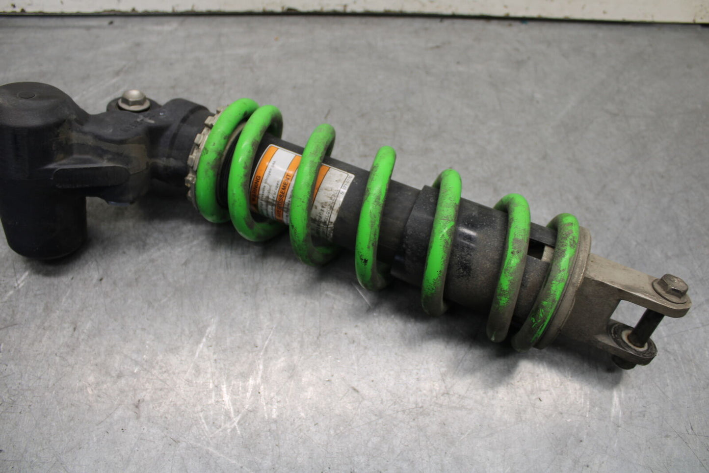 13-18 KAWASAKI NINJA ZX6R REAR BACK SHOCK ABSORBER  45014-0393-37X BB666