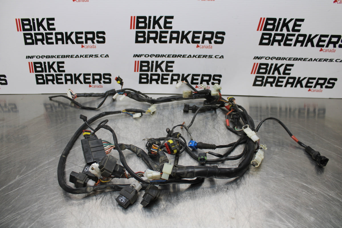 08 MOTO GUZZI BREVA 750 MAIN ENGINE WIRING HARNESS MOTOR WIRE LOOM BB154