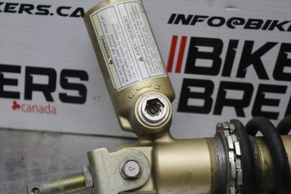 98 KAWASAKI NINJA ZX6 REAR BACK SHOCK ABSORBER SUSPENSION BB870