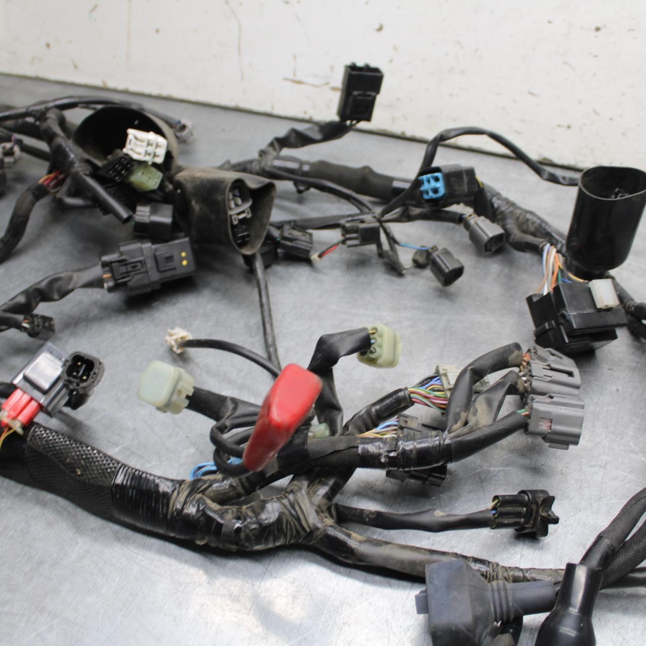 21 KAWASAKI NINJA ZX6R MAIN ENGINE WIRING HARNESS MOTOR WIRE LOOM BB647