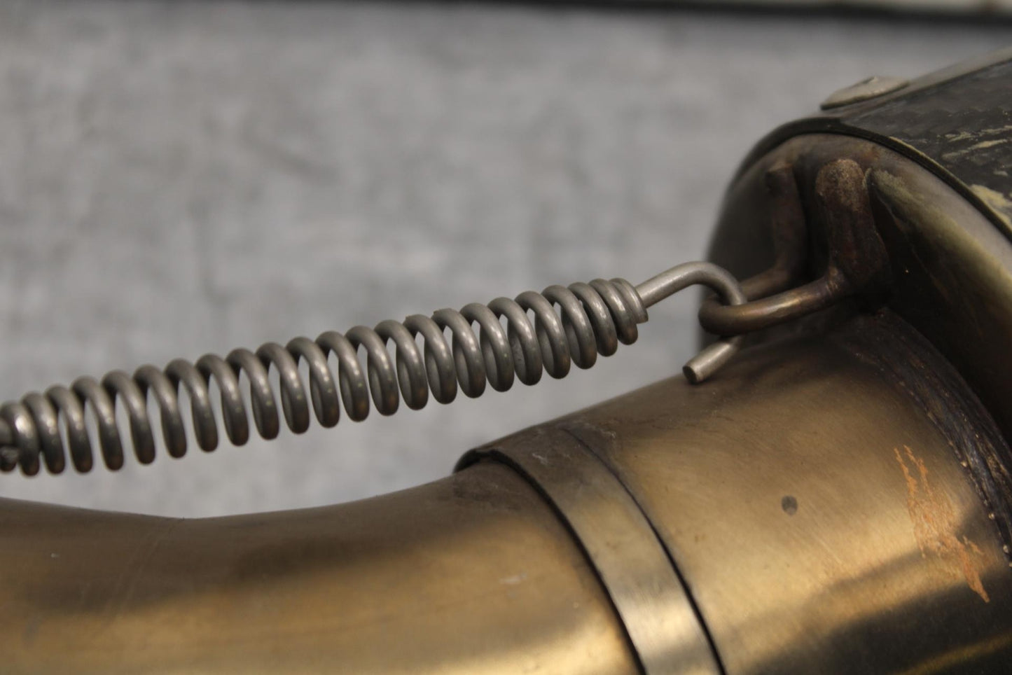 09-12 KAWASAKI NINJA ZX6R EXHAUST PIPE MUFFLER SLIP ON CAN SILENCER BB617