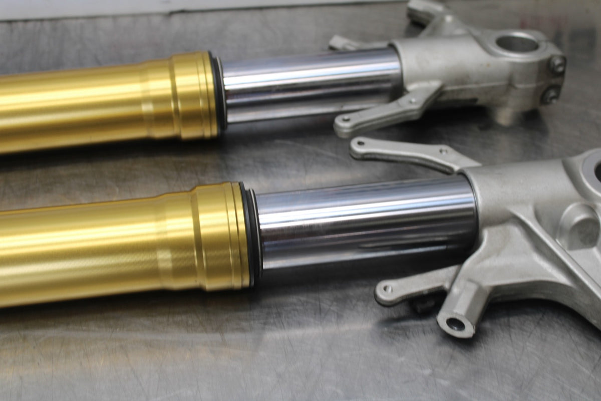 16 APRILIA TUONO V4 1100 FRONT FORKS SHOCK SUSPENSION SET PAIR BB905