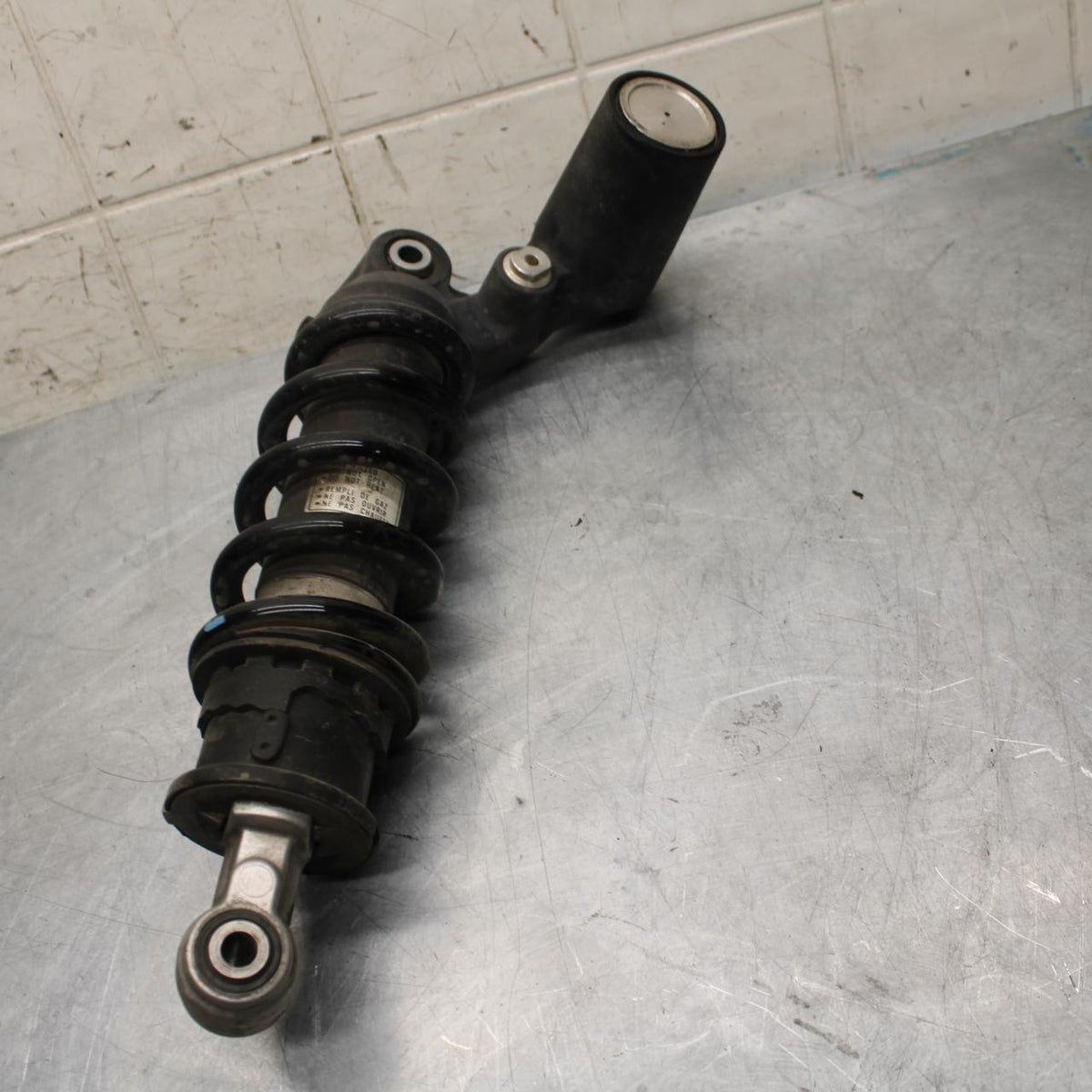 07-12 HONDA CBR600RR REAR BACK SHOCK ABSORBER SUSPENSION 52400-MFJ-A02 BB500