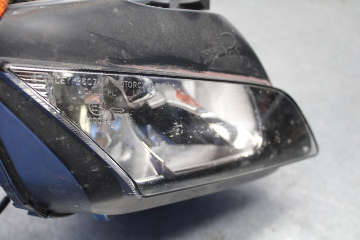 07-12 HONDA CBR600RR FRONT RIGHT HEADLIGHT HEAD LIGHT LAMP BB672