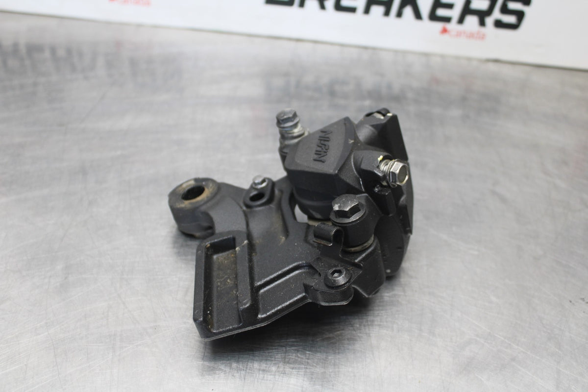 23-26 KAWASAKI NINJA ZX4RR REAR BACK BRAKE CALIPER W MOUNT BRACKET BB872