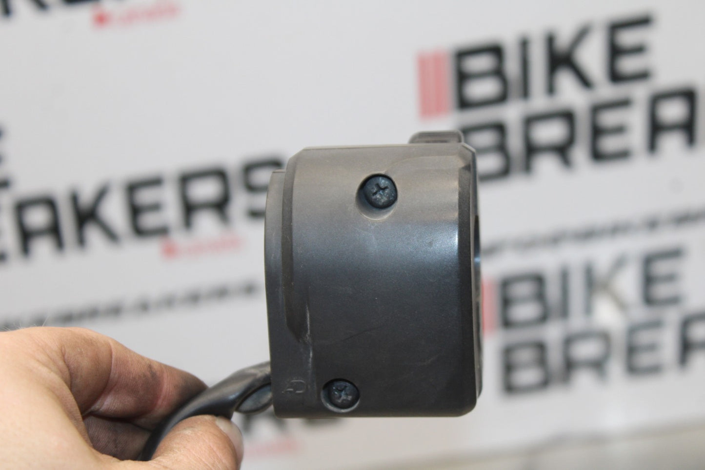 07-08 KAWASAKI NINJA ZX6R LEFT CLIP ON HANDLE HORN SIGNALS SWITCH SWITCHES BB203