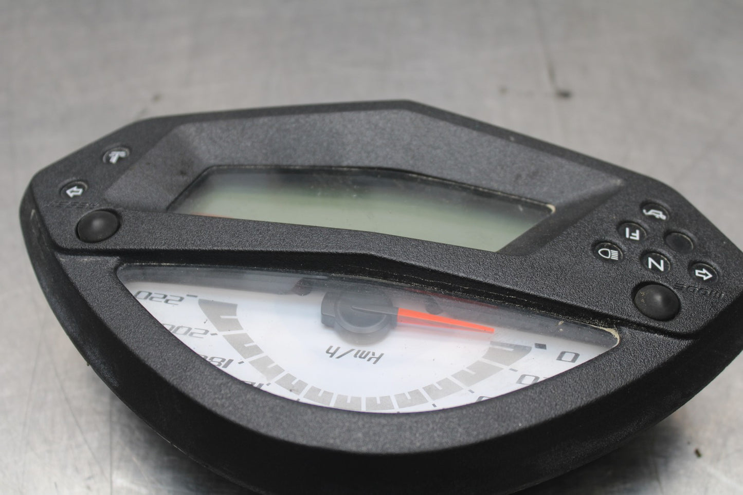 09-10 KAWASAKI ER-6N SPEEDO GAUGES DISPLAY CLUSTER SPEEDOMETER TACHOMETER BB205