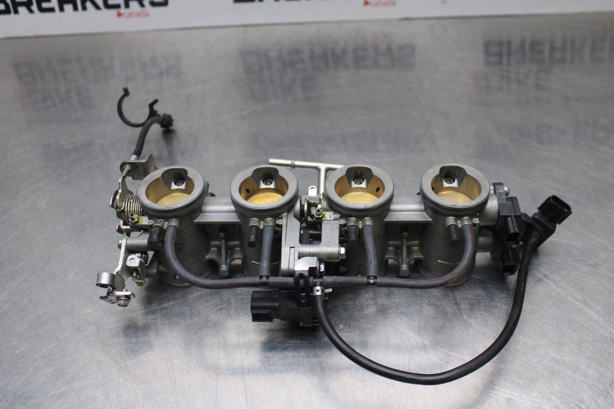 07-08 KAWASAKI NINJA ZX6R MAIN FUEL INJECTORS / THROTTLE BODIES BB199