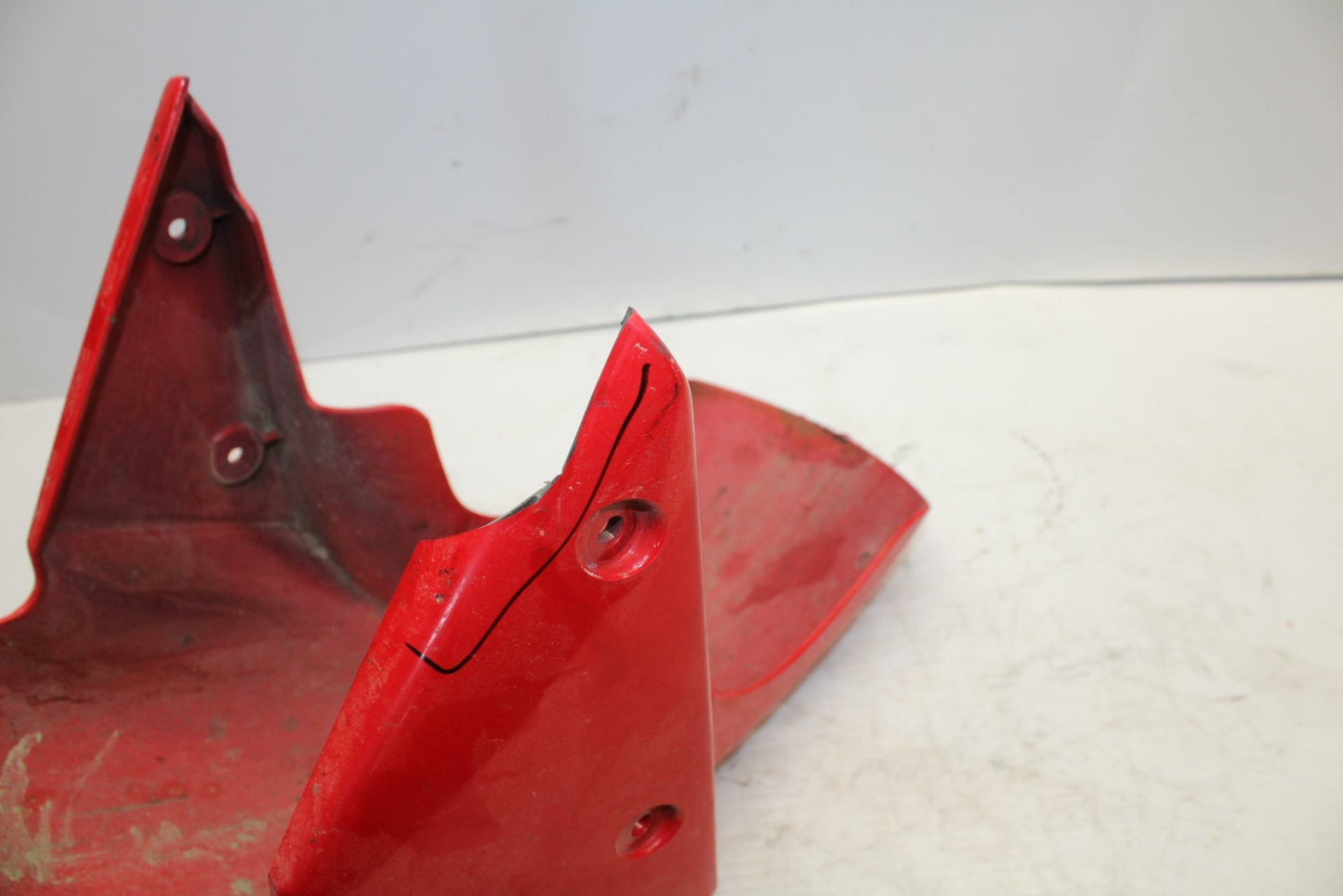 03 KAWASAKI NINJA ZX6RR ZX600K FRONT WHEEL FENDER COWL FAIRING BB264