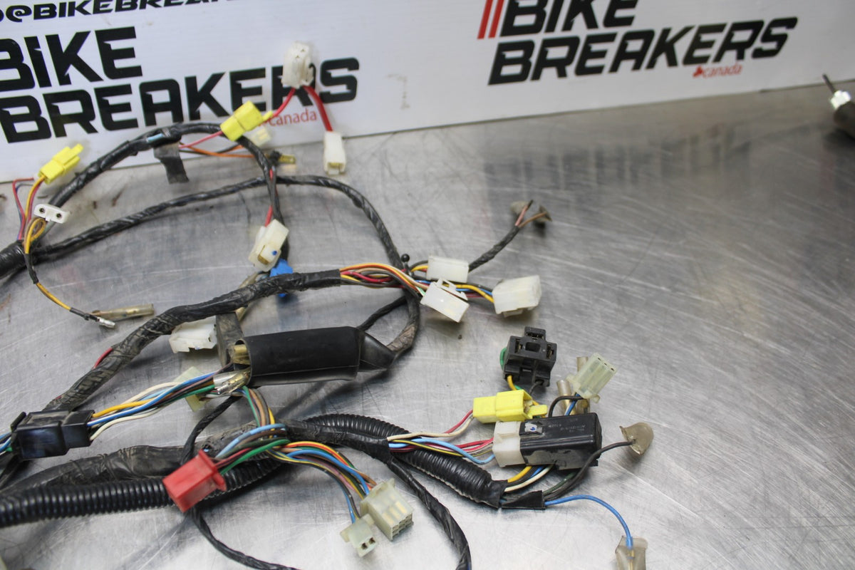 93-07 YAMAHA VMAX 1200 MAIN ENGINE WIRING HARNESS MOTOR WIRE LOOM BB197