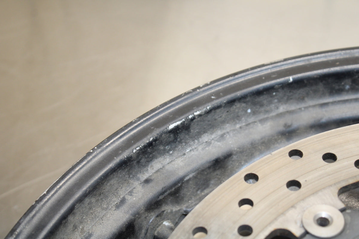 96-07 YAMAHA YZF600R FRONT WHEEL FRONT RIM & ROTORS BB746