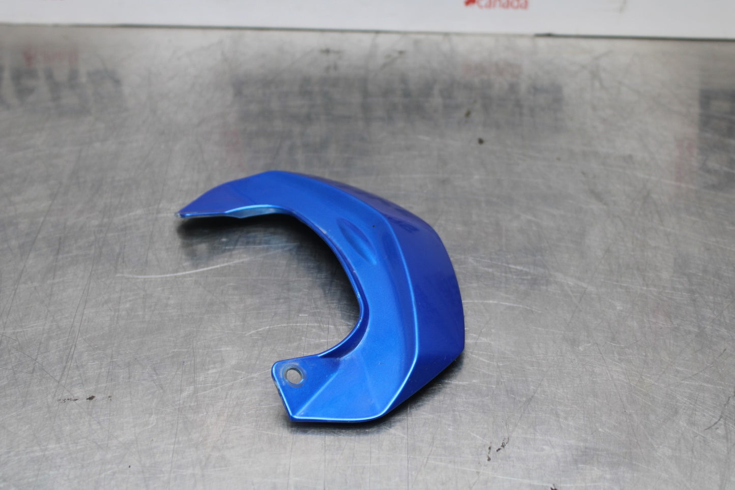 09-10 KAWASAKI ER-6N CENTER REAR BACK TAIL FAIRING COVER TRIM COWL BB205