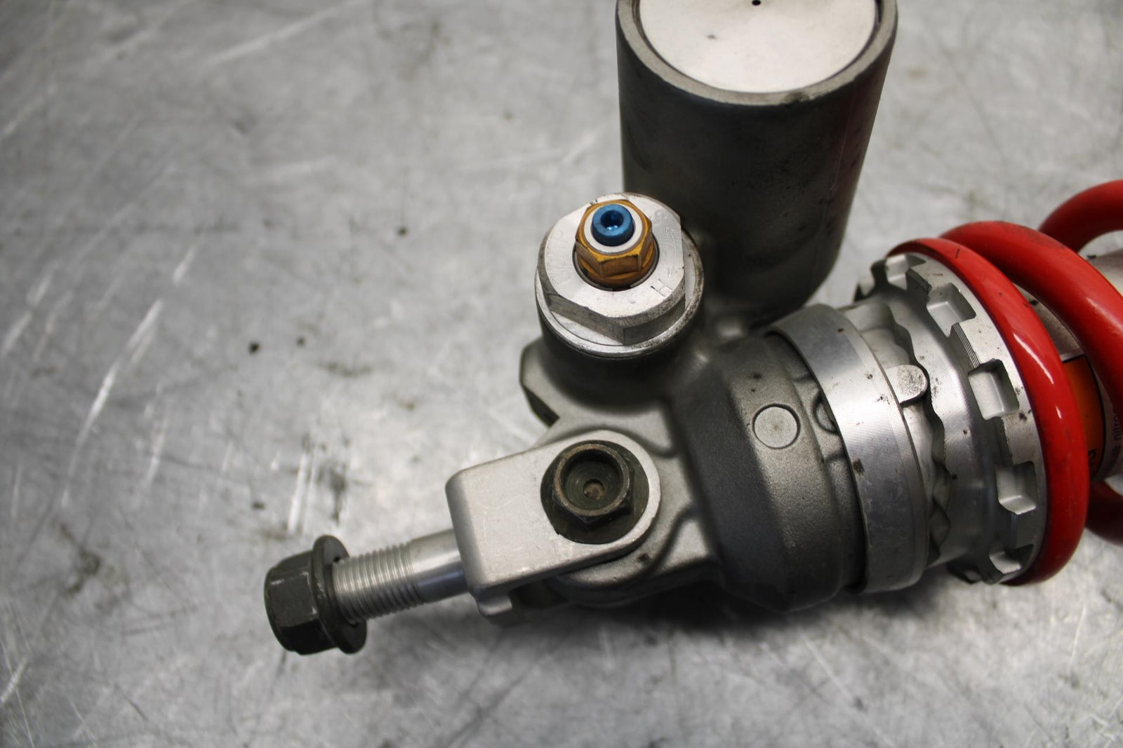 2007 Yamaha YZF R6 REAR BACK SHOCK ABSORBER SUSPENSION 2C0-22210-10-00 BB525