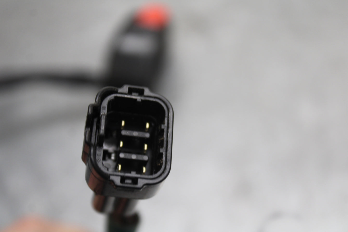 13-18 KAWASAKI NINJA ZX6R RIGHT CLIP ON HANDLE KILL OFF START SWITCH BB666