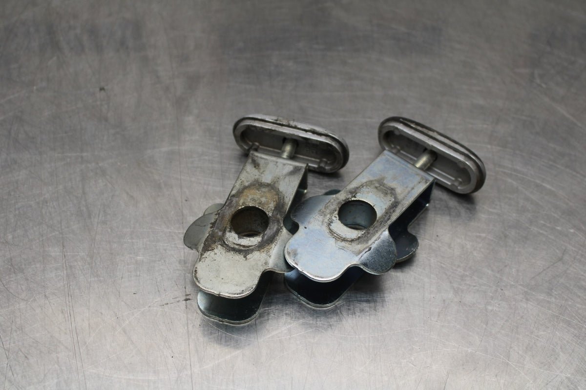 10 SUZUKI SV650 SWINGARM CHAIN TENSIONER ADJUSTMENT BRACKETS  BB181