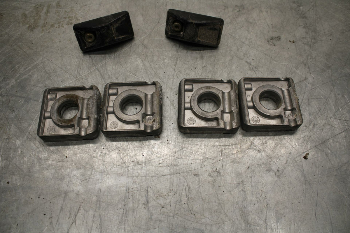 10-12 CAN AM SPYDER RT SWINGARM CHAIN TENSIONER ADJUSTMENT BRACKETS  BB415