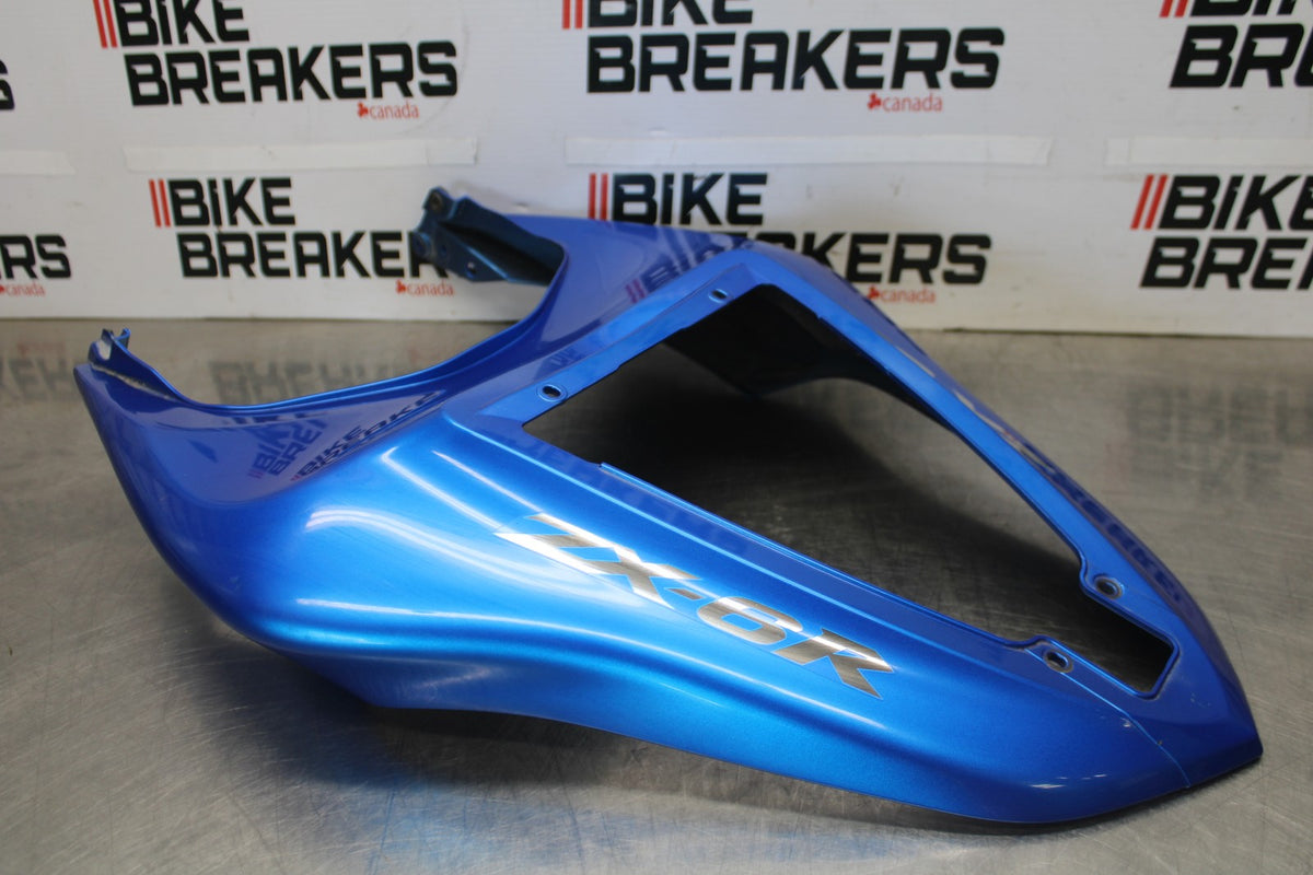 07-08 KAWASAKI NINJA ZX6R REAR BACK TAIL FAIRING COWL SHROUD BB896