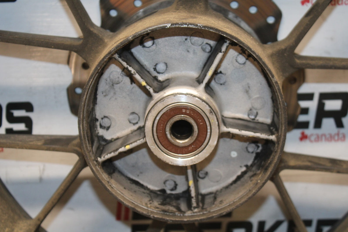 16 HONDA CB500F ABS REAR WHEEL BACK RIM & ROTOR BB930