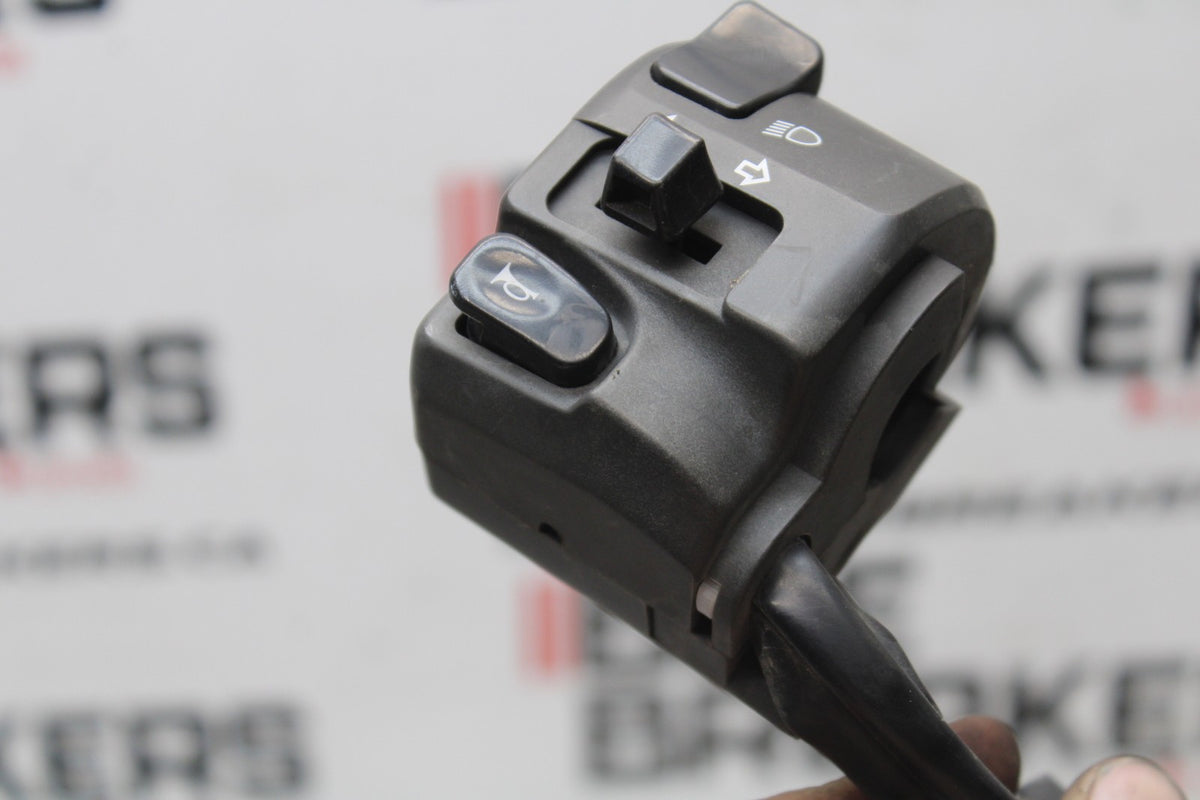 09 KAWASAKI NINJA 250R LEFT CLIP ON HANDLE HORN SIGNALS SWITCH SWITCHES BB824