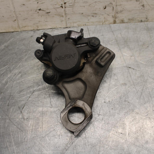 07-08 YAMAHA YZF R1 REAR  BRAKE CALIPER W MOUNT BRACKET 5VY-2580W-12-00 BB483