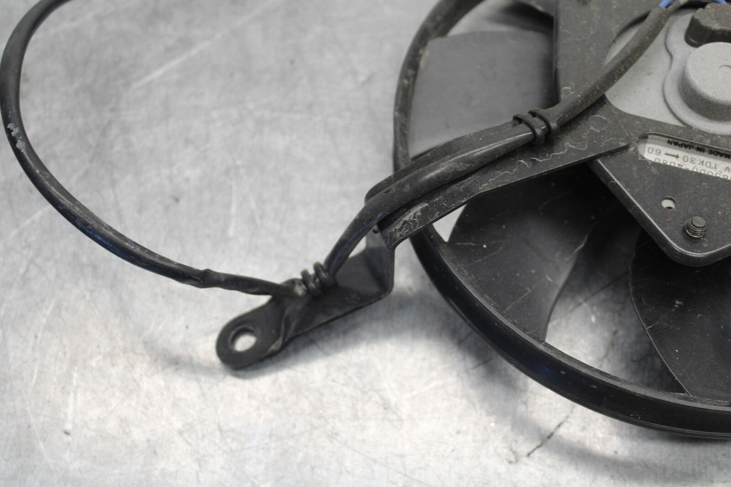 09-12 KAWASAKI NINJA ZX6R ENGINE RADIATOR COOLING FAN 59502-0580 BB698