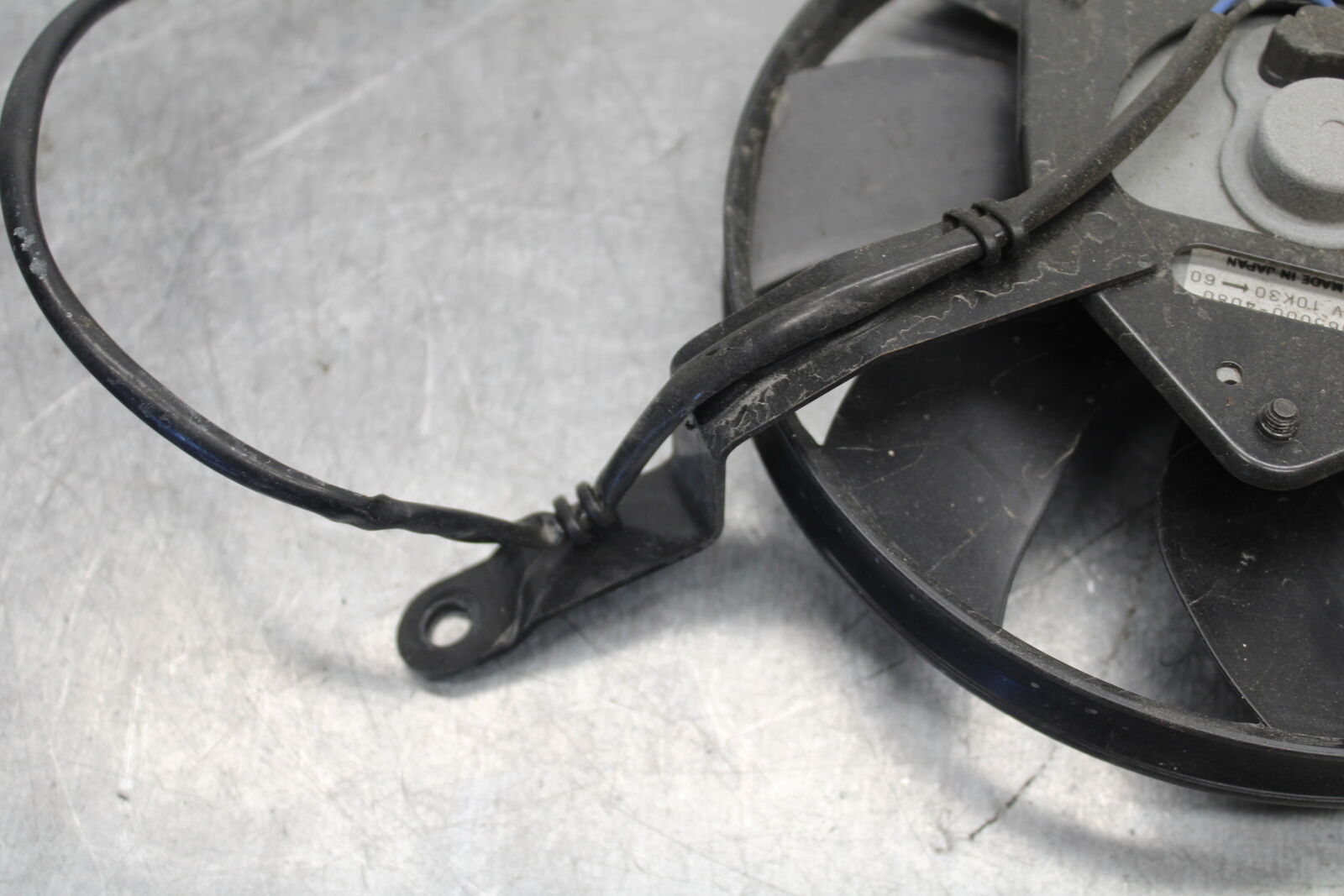 09-12 KAWASAKI NINJA ZX6R ENGINE RADIATOR COOLING FAN 59502-0580 BB698