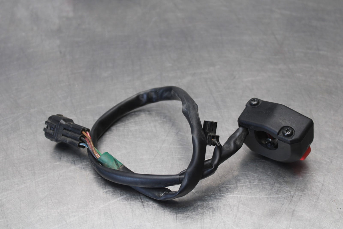 13-18 KAWASAKI NINJA ZX6R RIGHT CLIP ON HANDLE KILL OFF START SWITCHES BB908