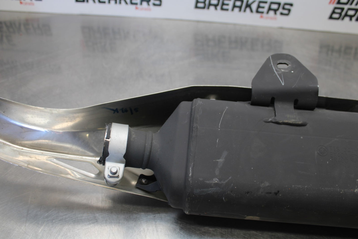 18-23 KAWASAKI NINJA 400 EX400 EXHAUST PIPE MUFFLER SLIP ON CAN SILENCER BB192