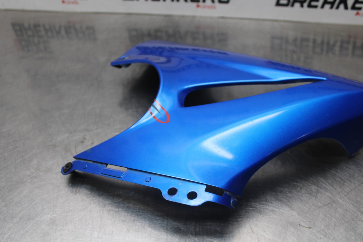 06 KAWASAKI NINJA 650 EX650 LEFT LOWER BOTTOM BELLY SIDE FAIRING COWL BB823