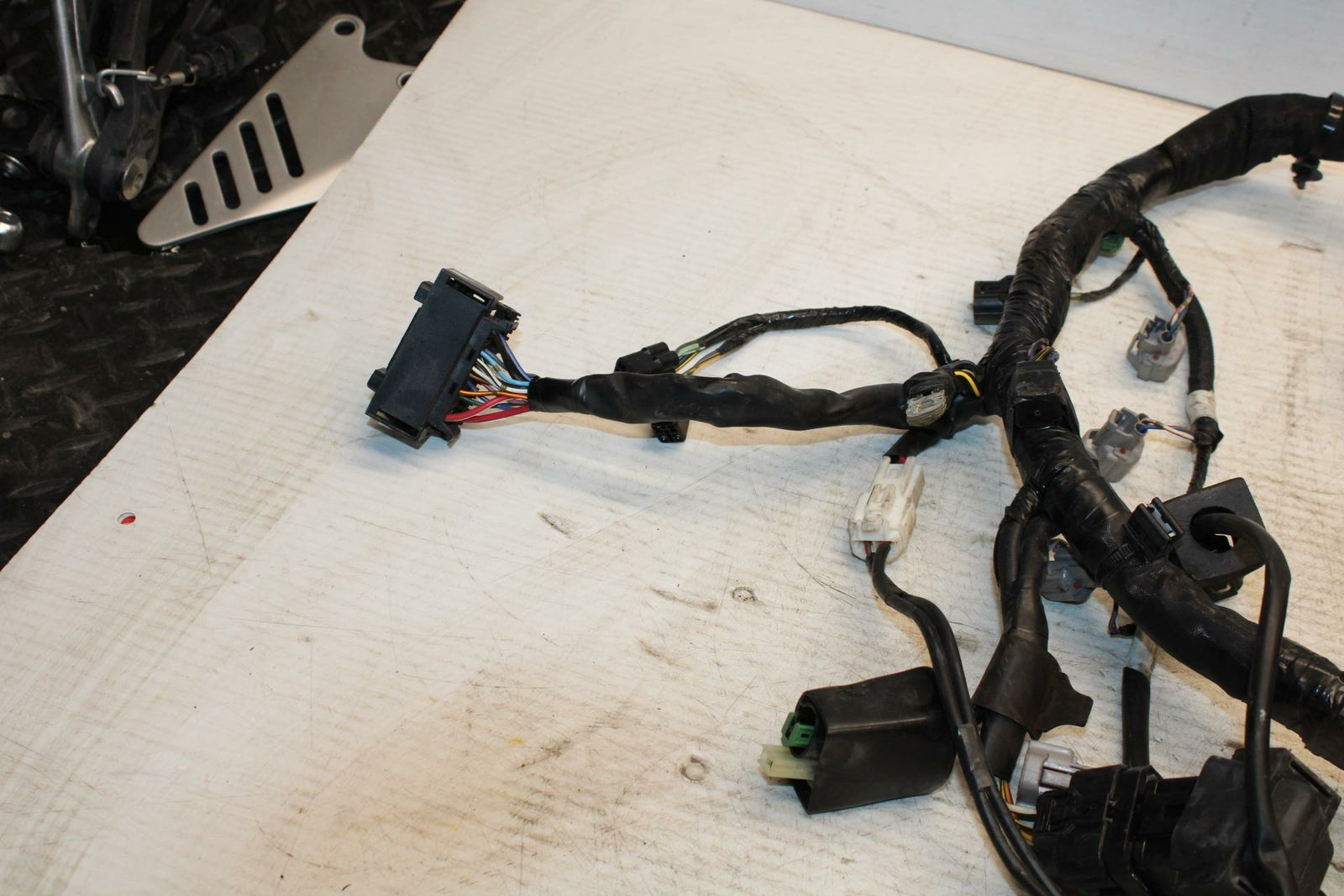 13-18 KAWASAKI NINJA ZX6R MAIN ENGINE WIRING HARNESS MOTOR WIRE LOOM BB304