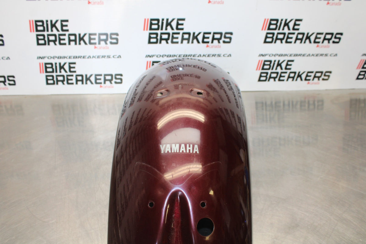 09 YAMAHA V STAR 950 REAR BACK WHEEL FENDER MUD GUARD BB172
