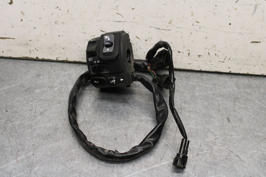 16 KAWASAKI NINJA ZX10R LEFT CLIP ON HANDLE HORN SIGNALS SWITCH SWITCHES  BB650