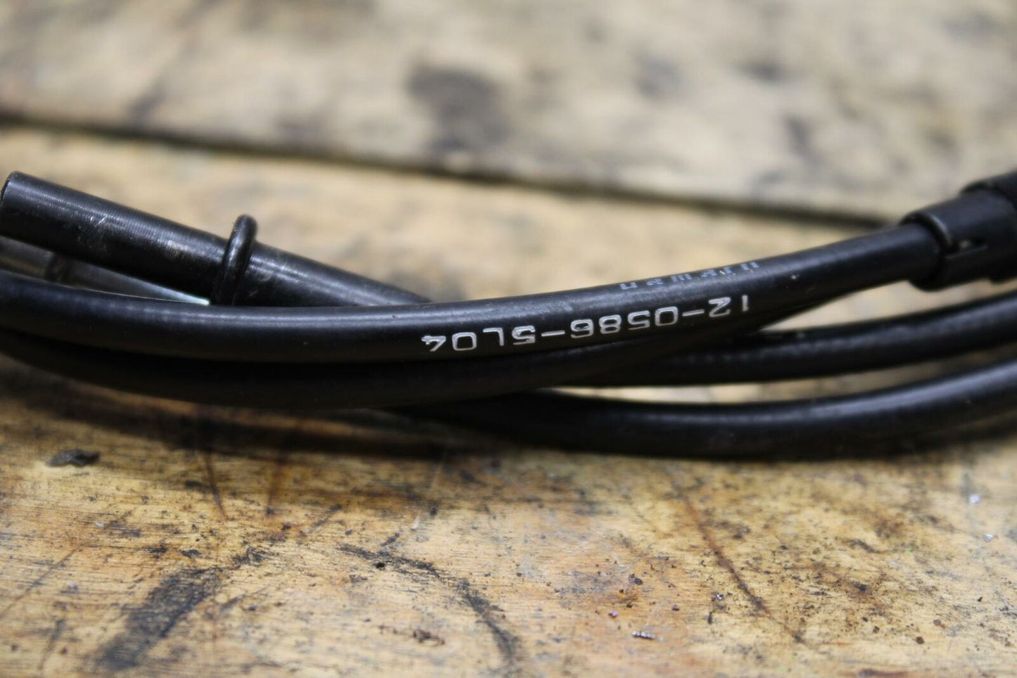 13-18 KAWASAKI NINJA ZX6R THROTTLE CABLES LINES BB349