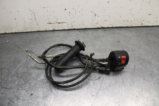 12-17 KAWASAKI ER-6N Z650 RIGHT CLIP ON HANDLE KILL OFF START SWITCH BB709