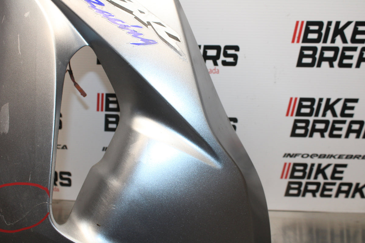 06-07 HONDA CBR1000RR LEFT MID UPPER SIDE FAIRING COWL PLASTIC BB166