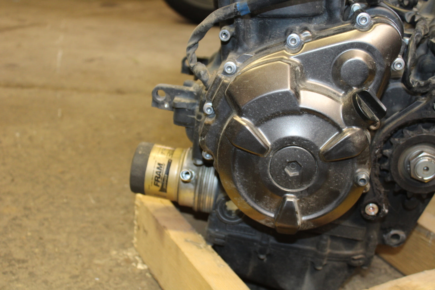 14-17 YAMAHA FZ07 ENGINE MOTOR 18683KM!! BB162