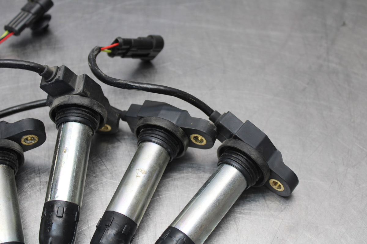 16 APRILIA TUONO V4 1100 IGNITION COILS COIL SPARK PLUG CAPS BB905