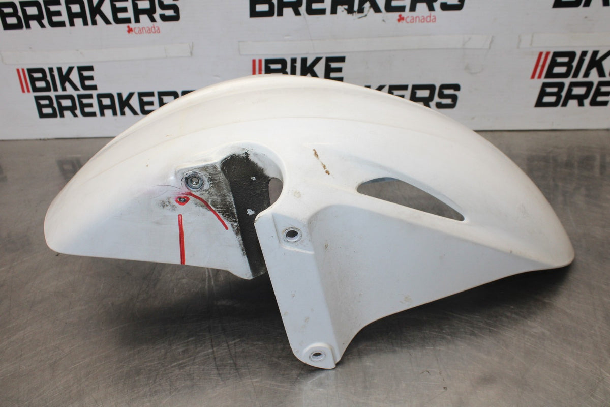 06-07 HONDA INTERCEPTOR 800 VFR800 FRONT WHEEL FENDER COWL FAIRING BB917