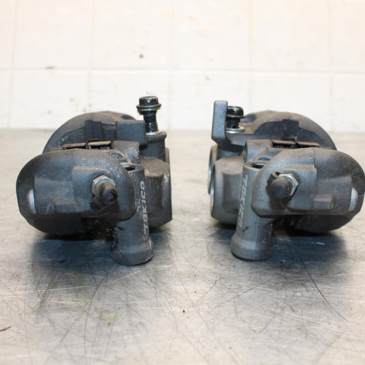 11-15 KAWASAKI ZX1000R RIGHT LEFT FRONT BRAKE CALIPER SET PAIR CALIPERS BB445