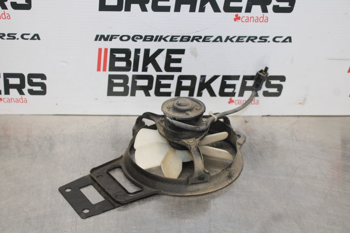 96 KAWASAKI NINJA 500 EX500A ENGINE RADIATOR COOLING FAN BB768