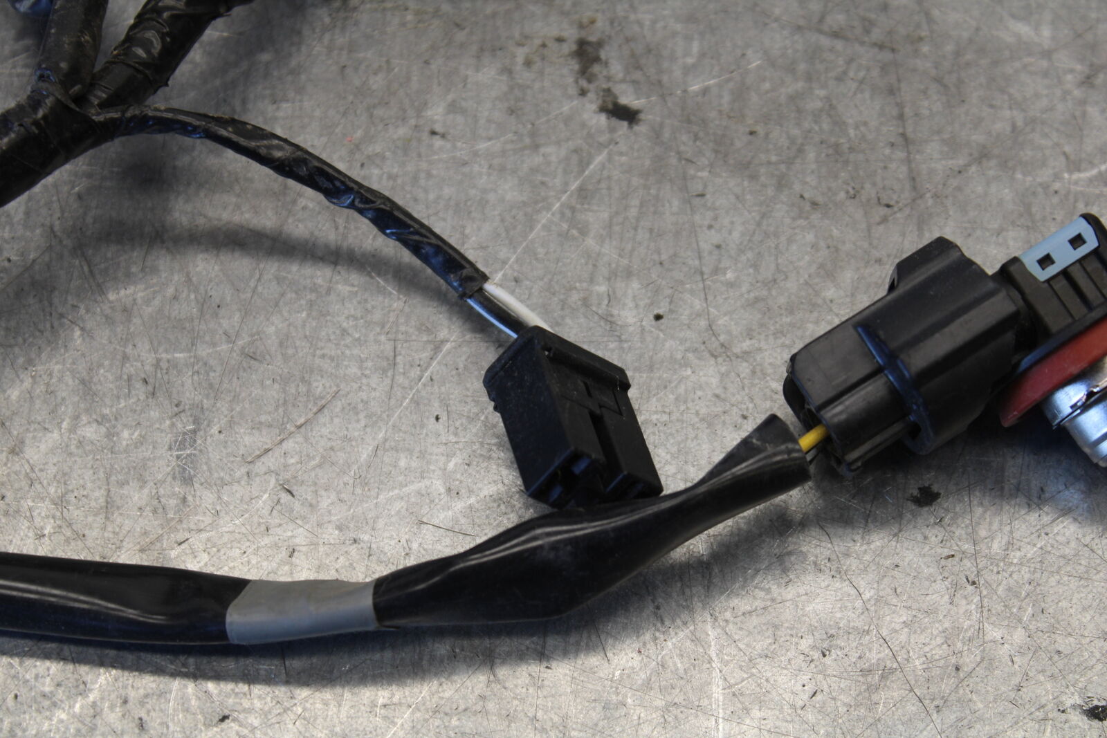 11-24 SUZUKI GSXR750 HEADLIGHT SPEEDO GAUGES WIRING HARNESS WIRE LOOM BB687