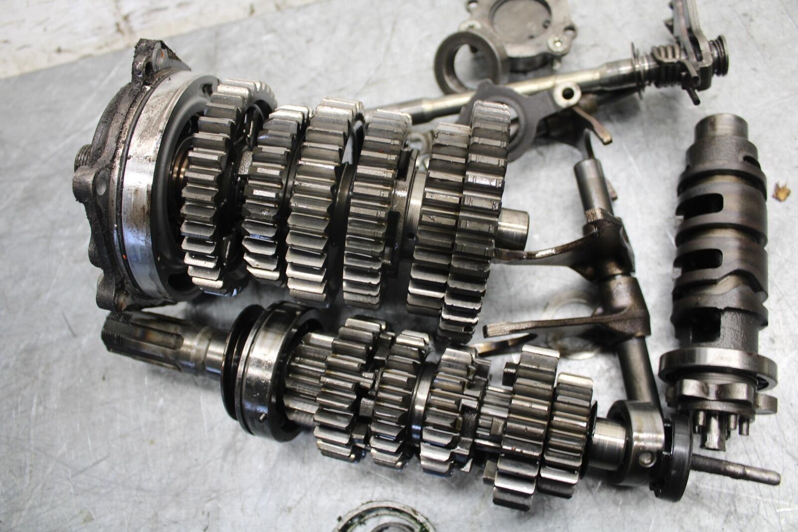 2007 Suzuki GSXR600 ENGINE MOTOR TRANSMISSION TRANNY GEARS 24120-01H00 BB540