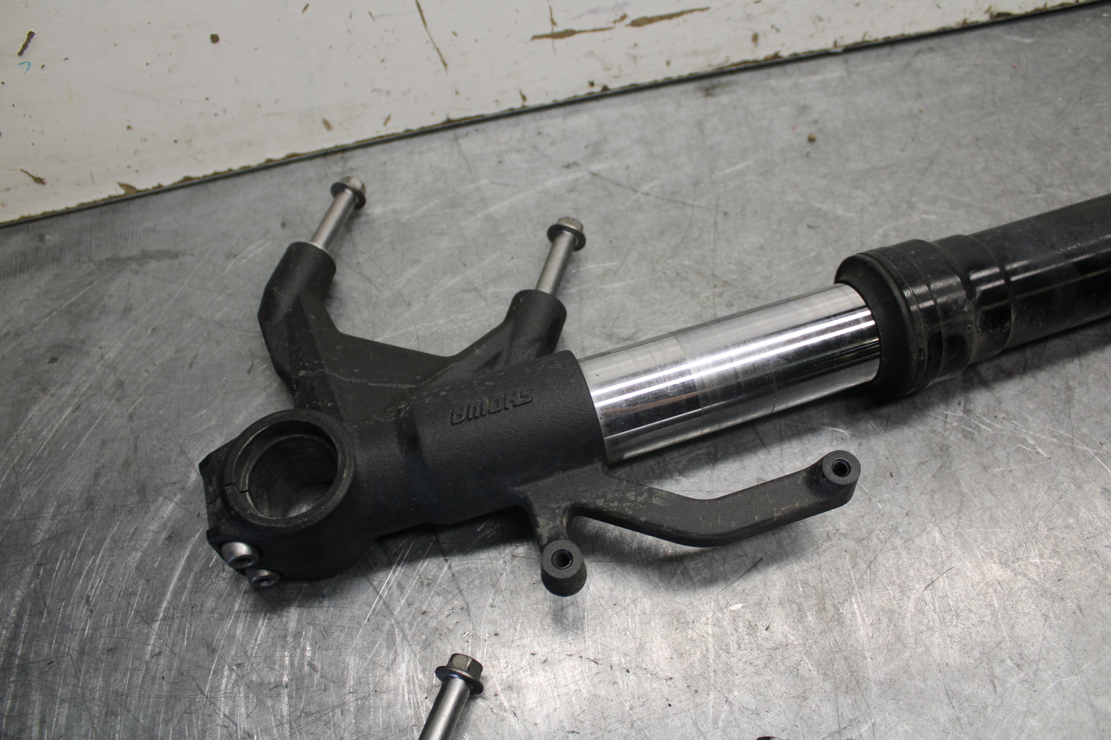 13-18 KAWASAKI NINJA ZX6R FRONT FORKS SHOCK SUSPENSION SET PAIR  BB682